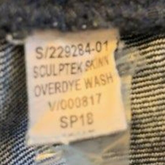 Athleta Sculptek Skinny Overdye Jeans - Picture 7 of 7